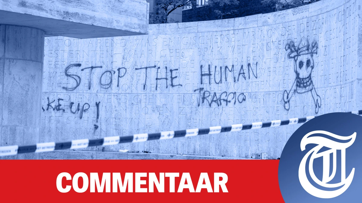 Bekladden Nationaal Monument is respectloos en moet harder bestraft