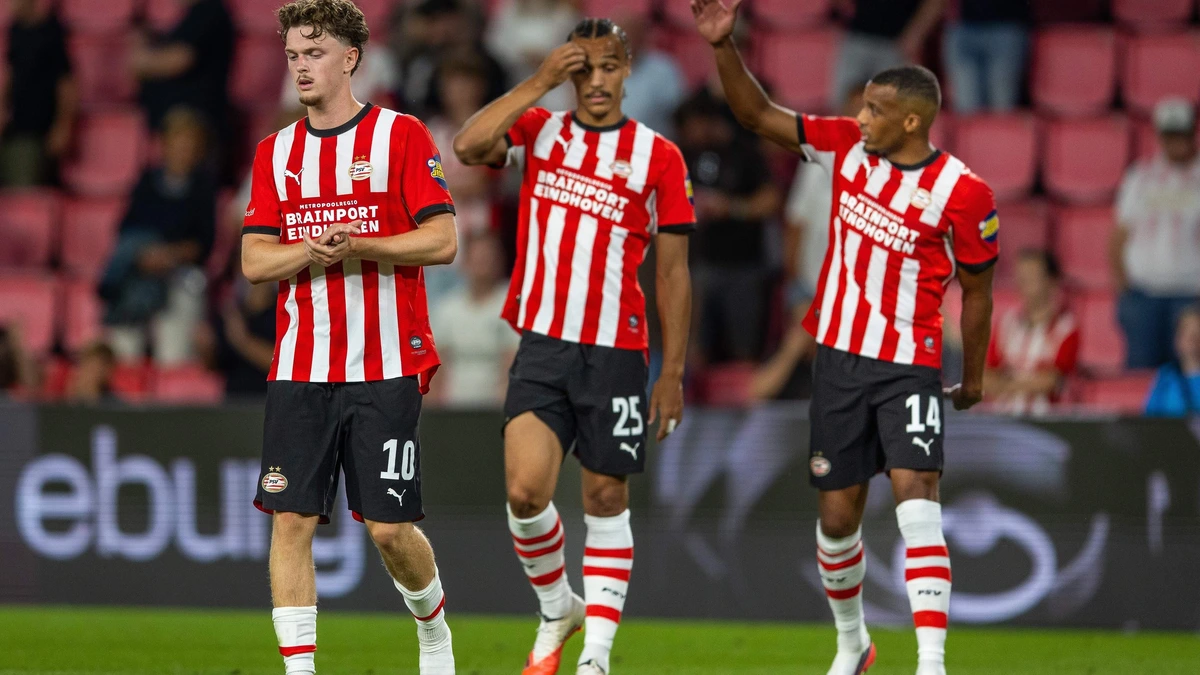 PSV-trainer Peter Bosz kan na heel lang nadenken één positief puntje noemen na valse start tegen Fortuna Sittard