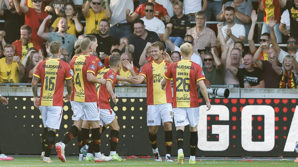 Go Ahead Eagles heeft aan tien stormachtige minuten genoeg en wint ruim van gepromoveerd Willem II