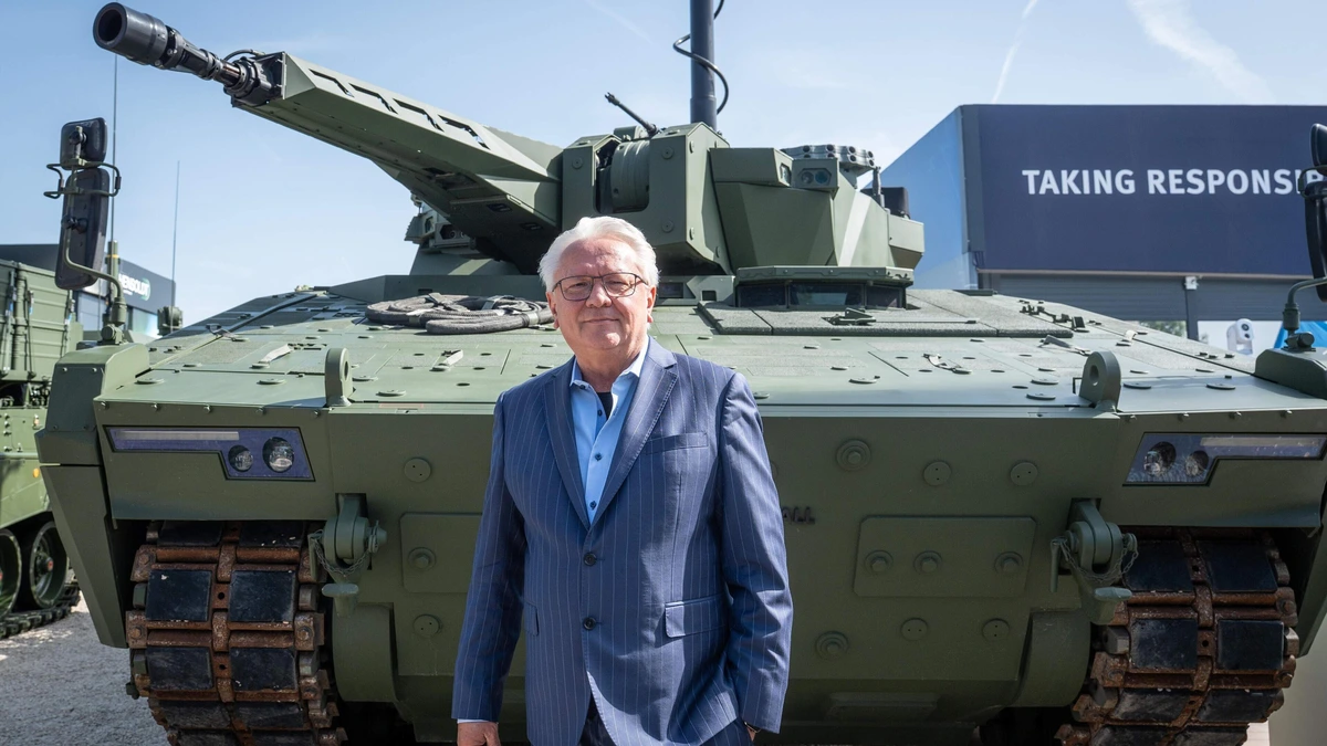 Rheinmetall-topman dag en nacht bewaakt om Russische dreiging: ’Werk moet nu eenmaal gebeuren’