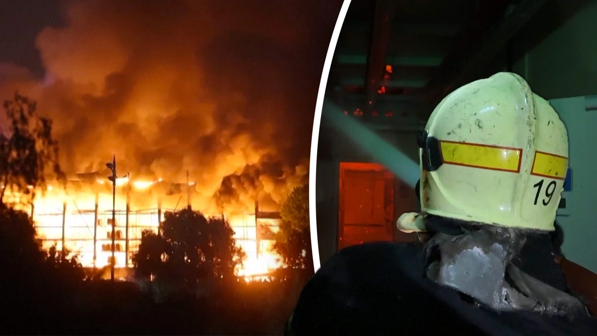 Gigantische vlammenzee na Russische aanval op Kiev: vijftien doden en 27 gewonden