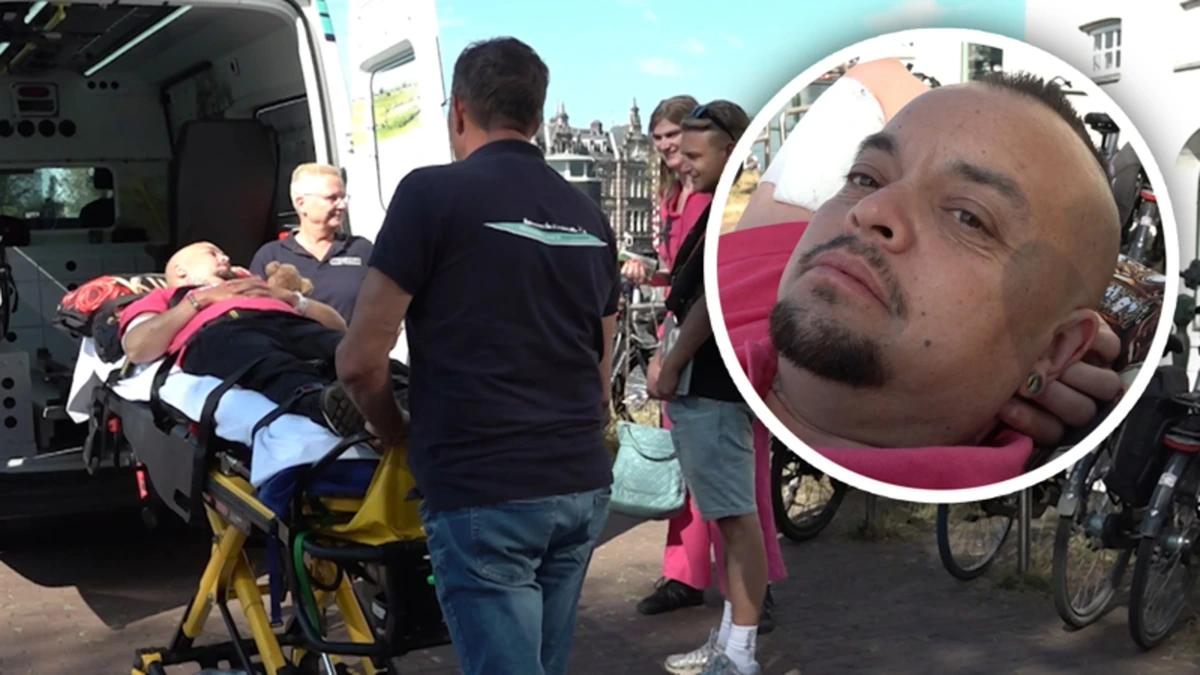 Ongeneeslijk zieke Leeroy (44) bij Canal Parade: ‘Nog één keer vieren wie ik ben’
