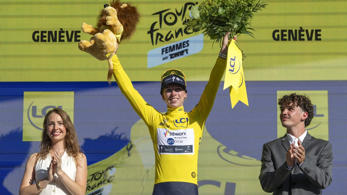 Veel lof voor Wiebes in Tour de France Femmes: ’Lorena begint een beetje op de beste Marianne Vos te lijken’