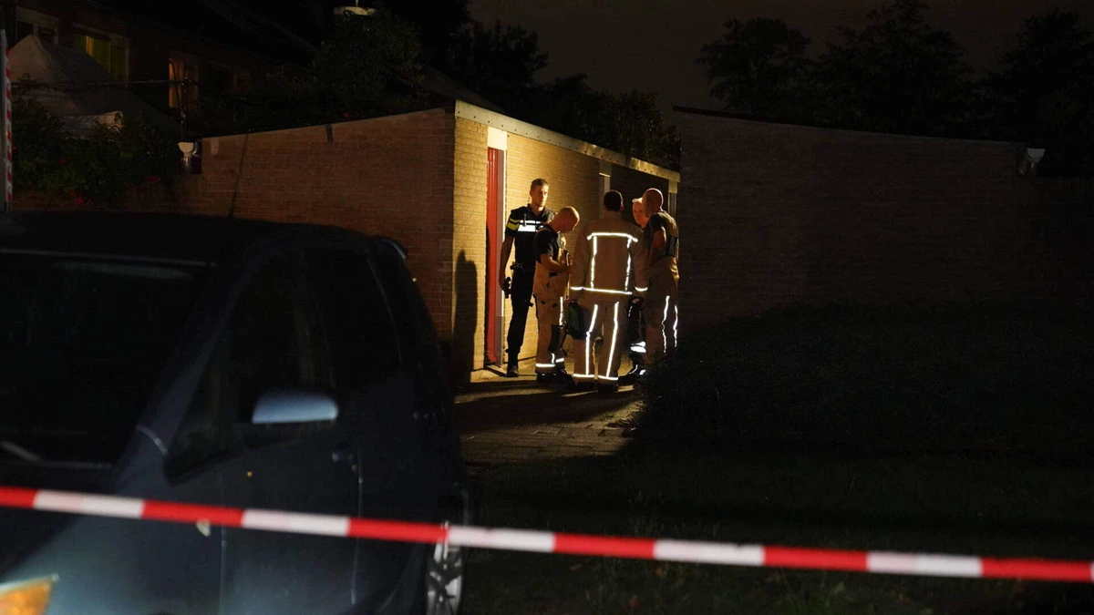 Vrouw dood gevonden in tuin in Boxtel, man aangehouden