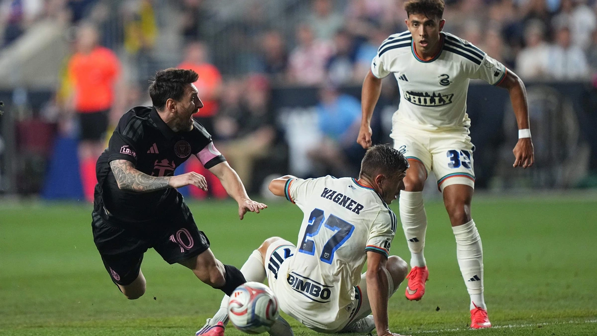Lionel Messi bestraft voor uitdelen tik in nek tijdens opstootjes tegen Philadelphia Union