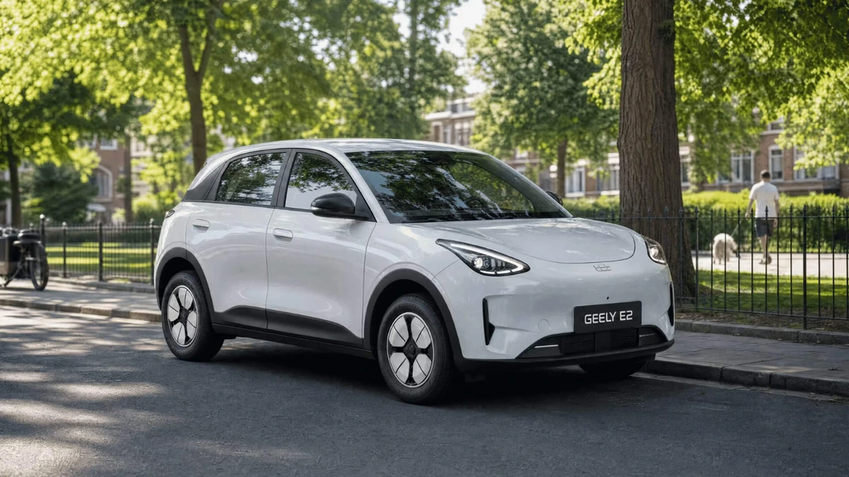 Geely start in Nederland met goedkope elektrische auto: vanaf 20.990 euro en tot 345 km range