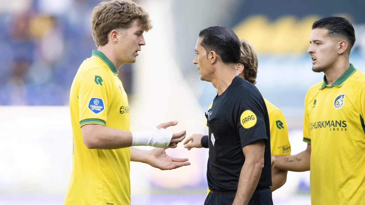 Fortuna Sittard twee wedstrijden zonder geschorste Romeny na rode kaart tegen AZ