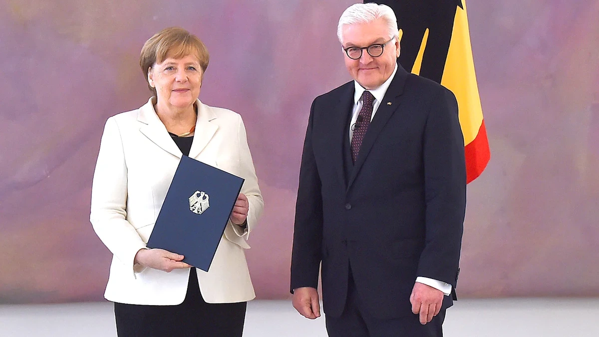Merkel als Bundespräsidentin? Fast jeder Zweite traut ihr das Amt zu.