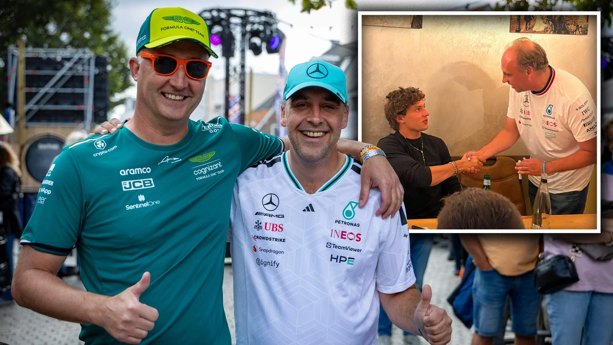 Max is Mercedes-fan en krijgt avond van zijn leven als hij Kimi Antonelli treft in Zandvoorts restaurant: ’Het was geweldig!’