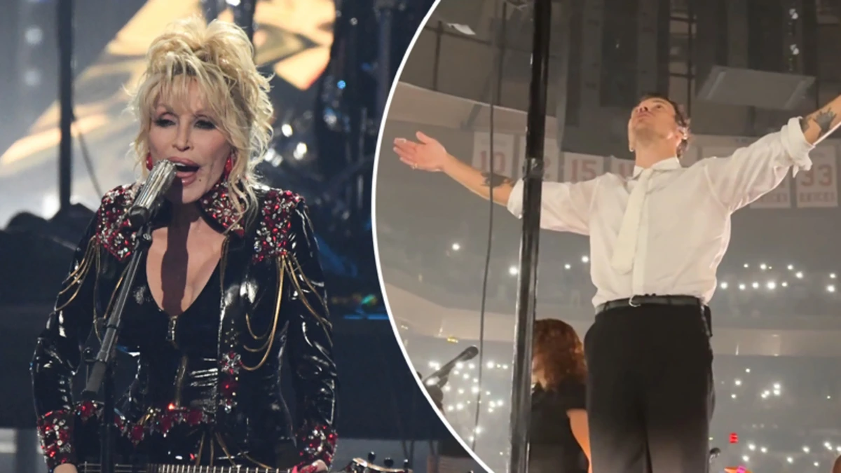 Zien: Harry Styles brengt eerbetoon aan Dolly Parton