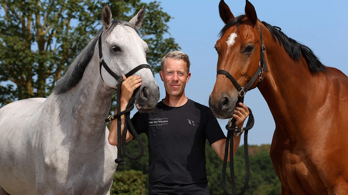 Springruiter Maikel van der Vleuten mist WK door paardenkeuze: ’Hij is jarenlang voor mij door het vuur gegaan’