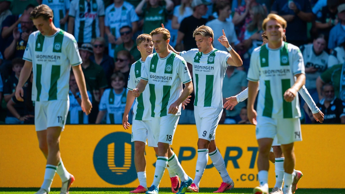Ingrijpend vernieuwd FC Utrecht van Anthony Correia komt te laat in de wedstrijd en gaat onderuit in Groningen