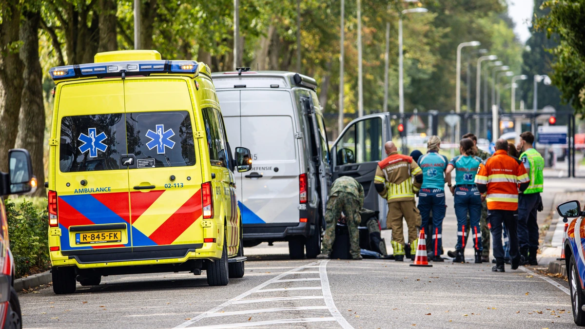 Bommelding bij vliegbasis Leeuwarden: verdachte aangehouden