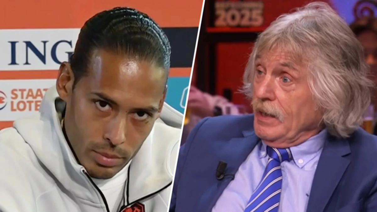 Johan Derksen haalt uit naar ‘kinderlijke’ Van Dijk: ‘Dán ben je pas een ster’