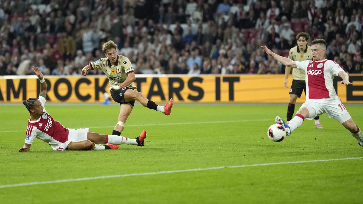 LIVE Eredivisie | Invaller Tolu zet Ajax direct na dreun van Excelsior weer naast Rotterdammers