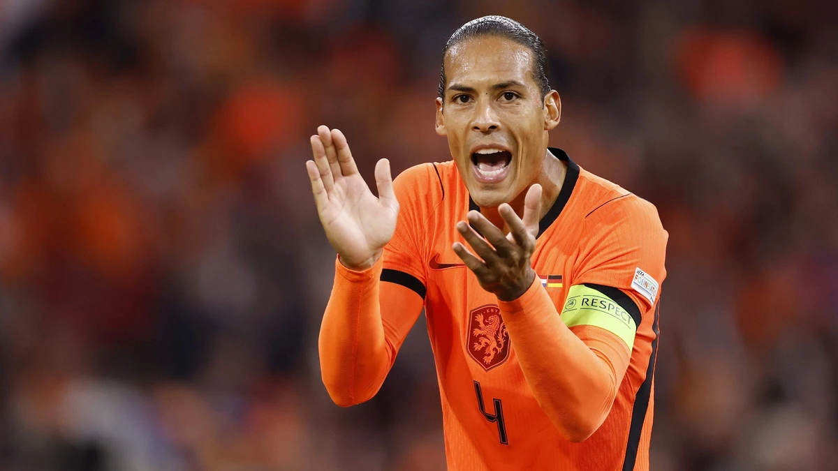 Oranje-captain Virgil van Dijk baalt van afgekeurde goal, maar ziet ook veel goede dingen bij gelijkspel tegen Duitsland