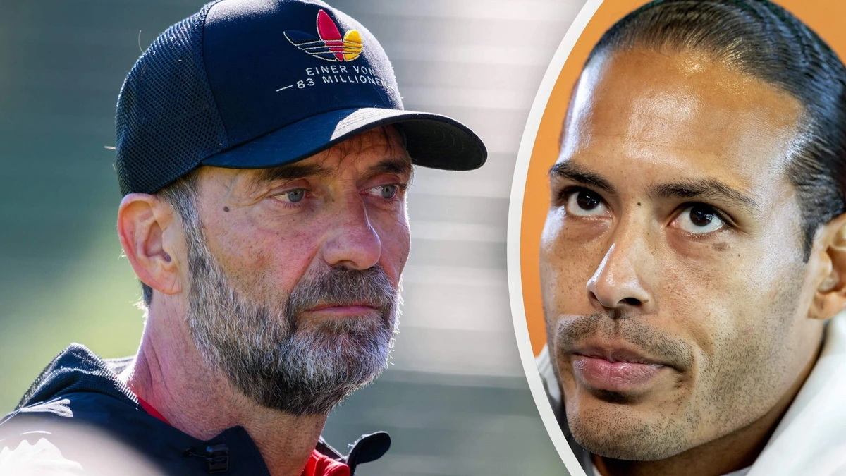 Jürgen Klopp over hartenkreet voormalige pupil Virgil van Dijk: ’Ik denk niet dat het de journalisten zal veranderen’