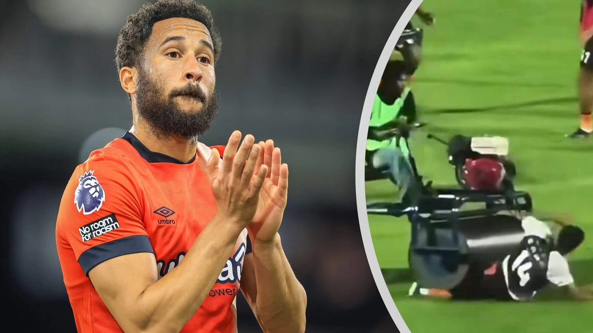 Oud-Engels international Andros Townsend op veld overreden door wals: ’Mijn kinderen dachten dat het AI was’