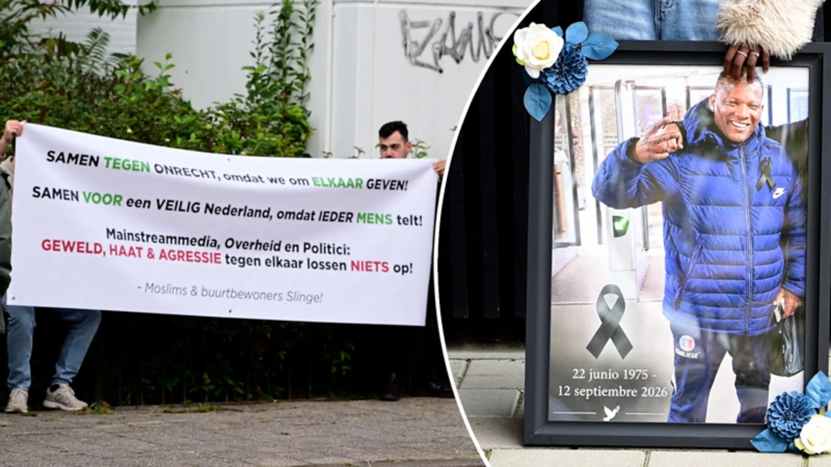 Nabestaanden nemen afscheid van bij arrestatie overleden Alfredo Goeloe