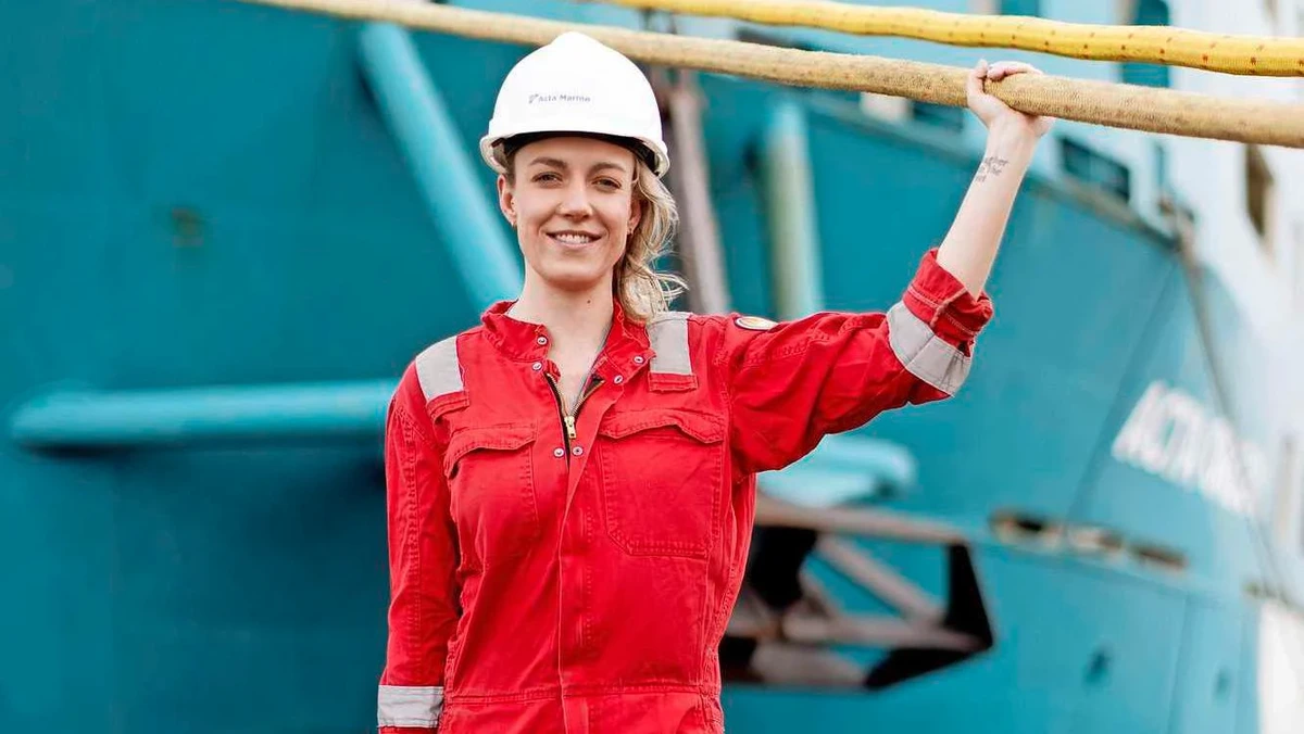 Désirée (35) werkt als marine engineer: ’Het is prettig werken in een mannenwereld, want minder gezeur en drama’