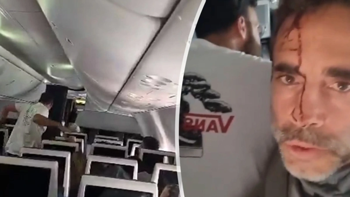 Schokkende beelden vanuit FlyDubai-toestel: passagiers in paniek tijdens steile duikvlucht