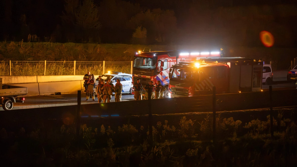 Man (30) verdacht van drugsgebruik bij dodelijk ongeluk op A4 bij Steenbergen