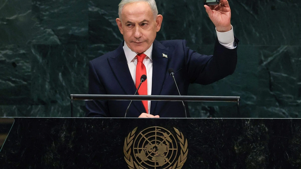 LIVE | Tientallen diplomaten lopen weg bij start speech Netanyahu bij VN