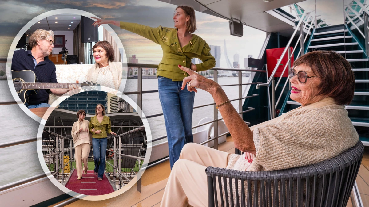 Gen-Z’er (27) op riviercruise met oma (82) en Henkjan Smits als reisleider:  ’Dit wordt nog wat’