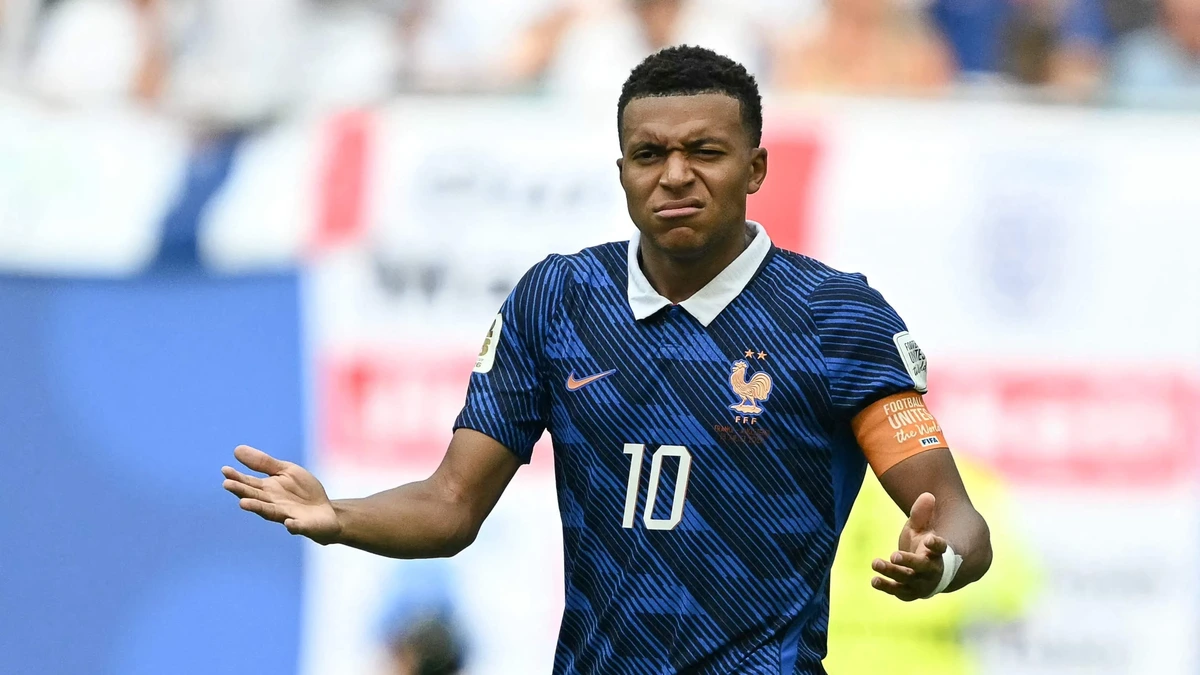 Kylian Mbappé ontbreekt op training Frankrijk, mist Zinedine Zidane sterspeler bij debuut als bondscoach?
