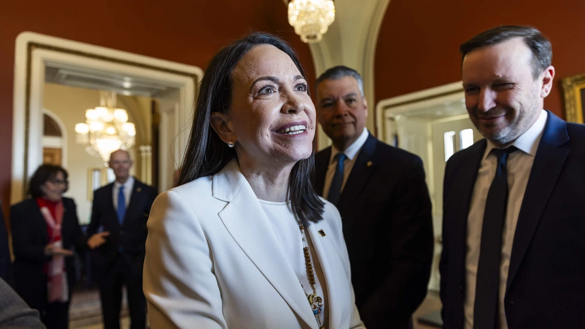 Nobelprijswinnares María Corina Machado probeert tevergeefs Venezuela binnen te komen, Amerika geeft na oliedeal geen krimp