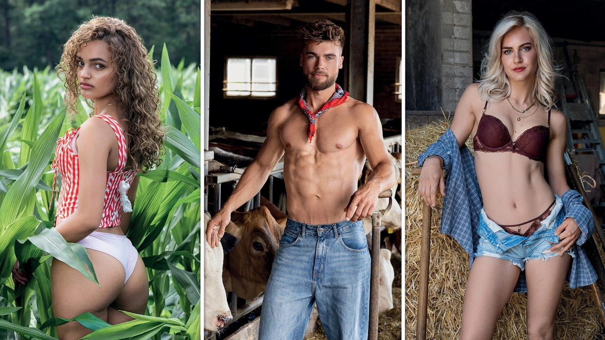Sexy boerinnen en boeren geven zich bloot voor beruchte kalender: ’Zo veel passie en liefde voor het werk, dat wil ik ook graag’