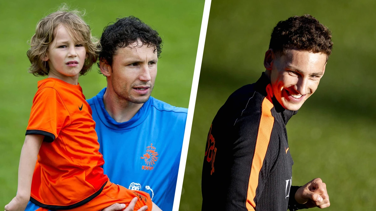 In de topsportfamilie van Ruben van Bommel werd de oproep voor Oranje niet gevierd: ’Ik ben trots, maar moet niet gaan zweven’