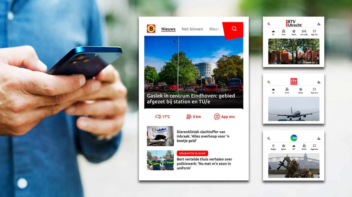 Nieuwe app regio-omroepen kost maximaal vijftig miljoen euro: ’Niet logisch om bij NOS-app aan te haken’