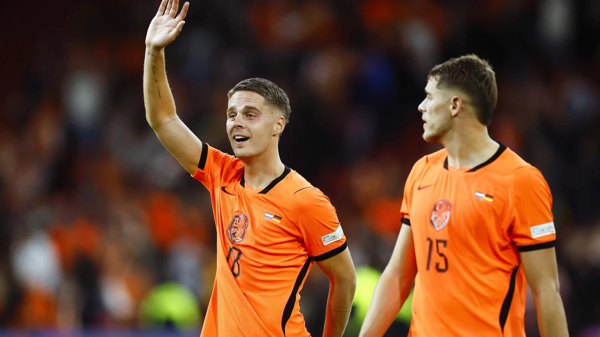 Joey Veerman na invalbeurt tegen Duitsland en basisplaats in Servië helemaal terug bij Oranje: ’135 balcontacten? Dat is heel behoorlijk’