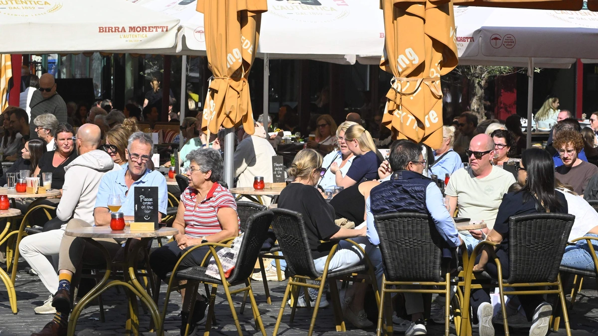 Record uit 1934 verbroken: temperatuur stijgt boven 28 graden