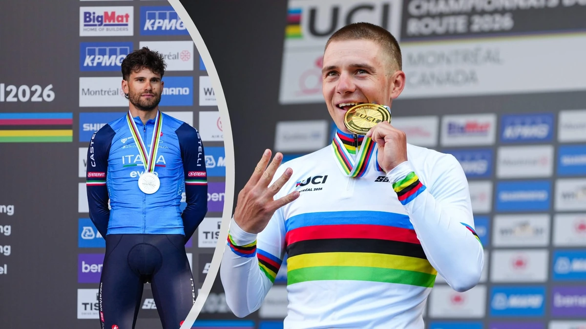 Spanningen na WK-tijdrit in Montreal: Filippo Ganna reageert fel op plaagstootje van Remco Evenepoel