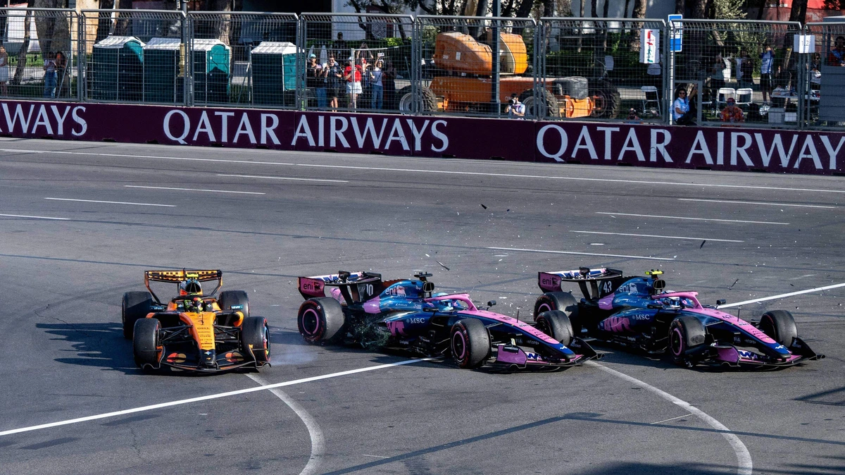 Formule 1-team Alpine veroordeelt online wangedrag na incident met Franco Colapinto en Lando Norris; zelfs Argentijnse minister bemoeit zich ermee