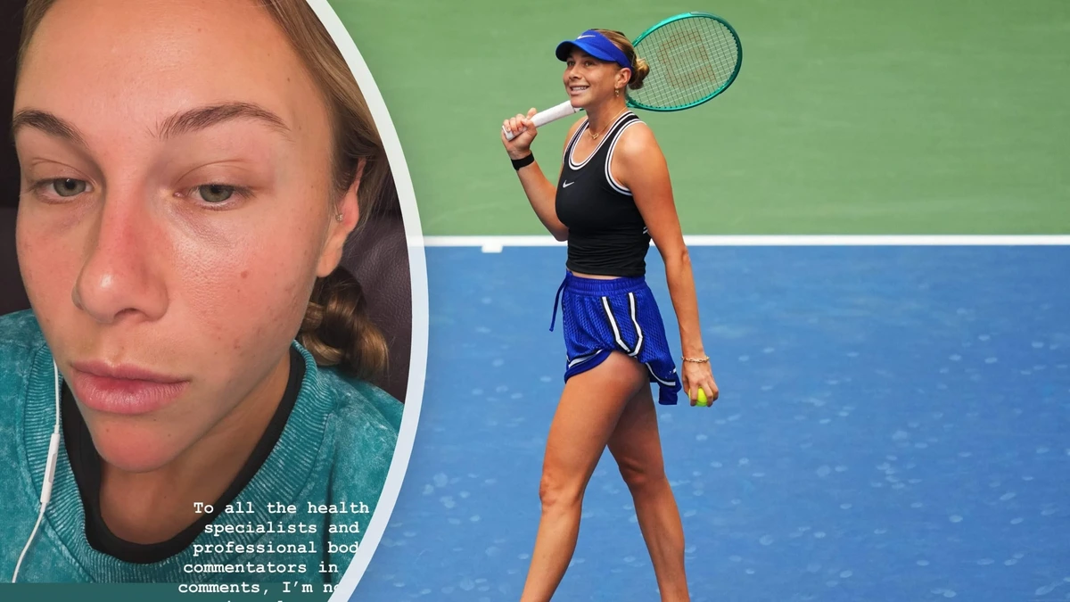 Toptennisster Amanda Anisimova (25) reageert op speculaties over Ozempic na opvallende transformatie