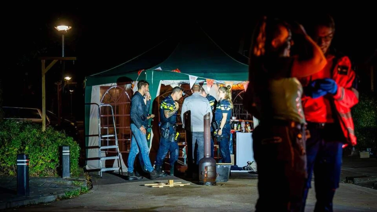 Meerdere gewonden na steekvlam bij buurtbarbecue in De Wilp
