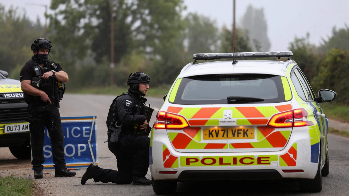 Terreurverdachte die in buurt van Britse luchtmachtbasis werd opgepakt, belde zelf de politie