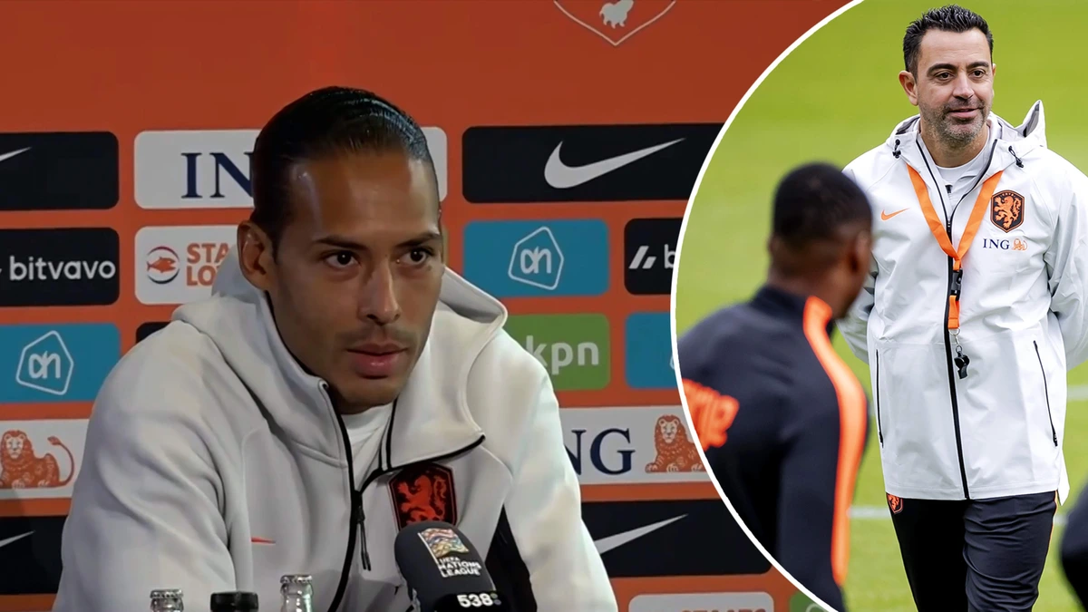 Virgil van Dijk over Oranje-selectie na contact met Xavi: ‘Omdat ik Virgil van Dijk ben’