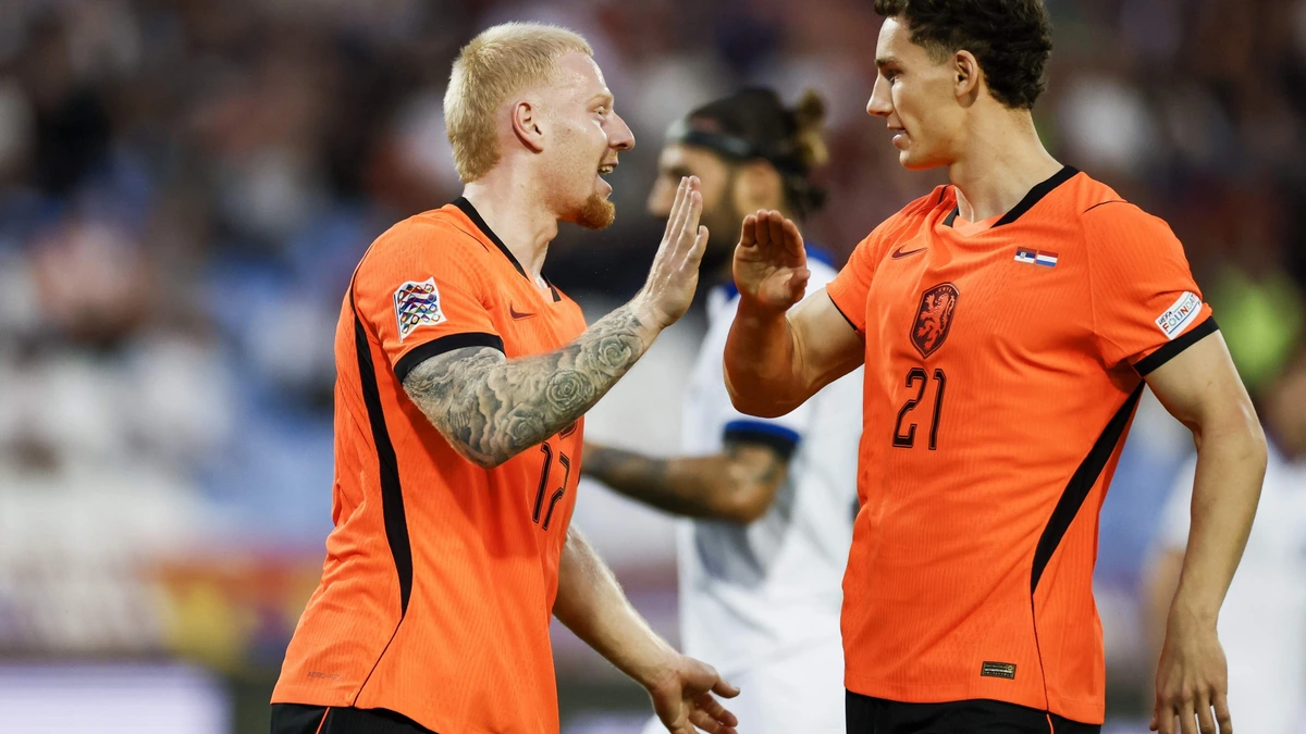 LIVE Nations League | Nederlands elftal ontsnapt na nieuwe treffer Meerdink aan gelijkmaker Servië