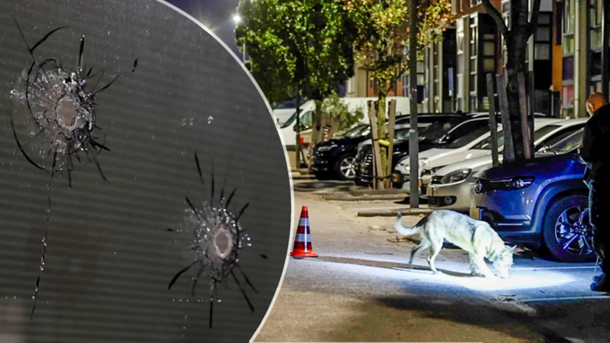 Twee kogelgaten in ruit van woning aangetroffen in Rotterdam
