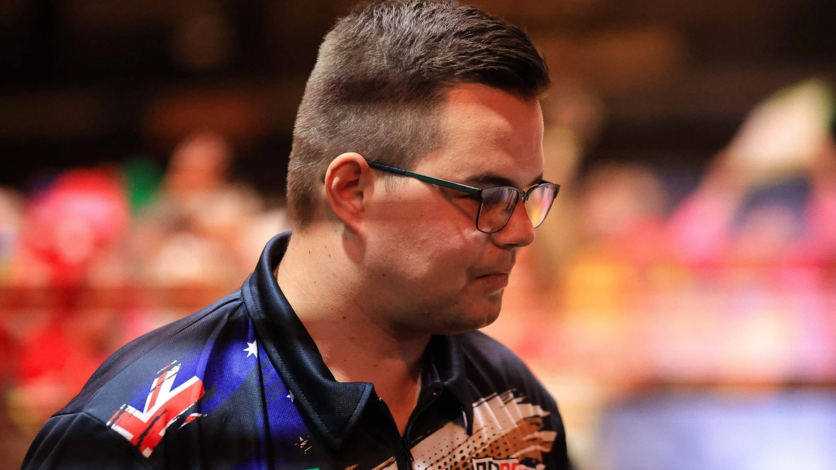 Gian van Veen bakt er niks van en mist eindstrijd World Series of Darts