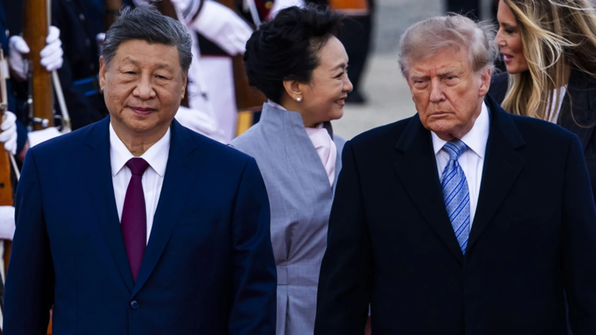 Rode loper uitgelegd voor Xi: Chinese president landt in VS
