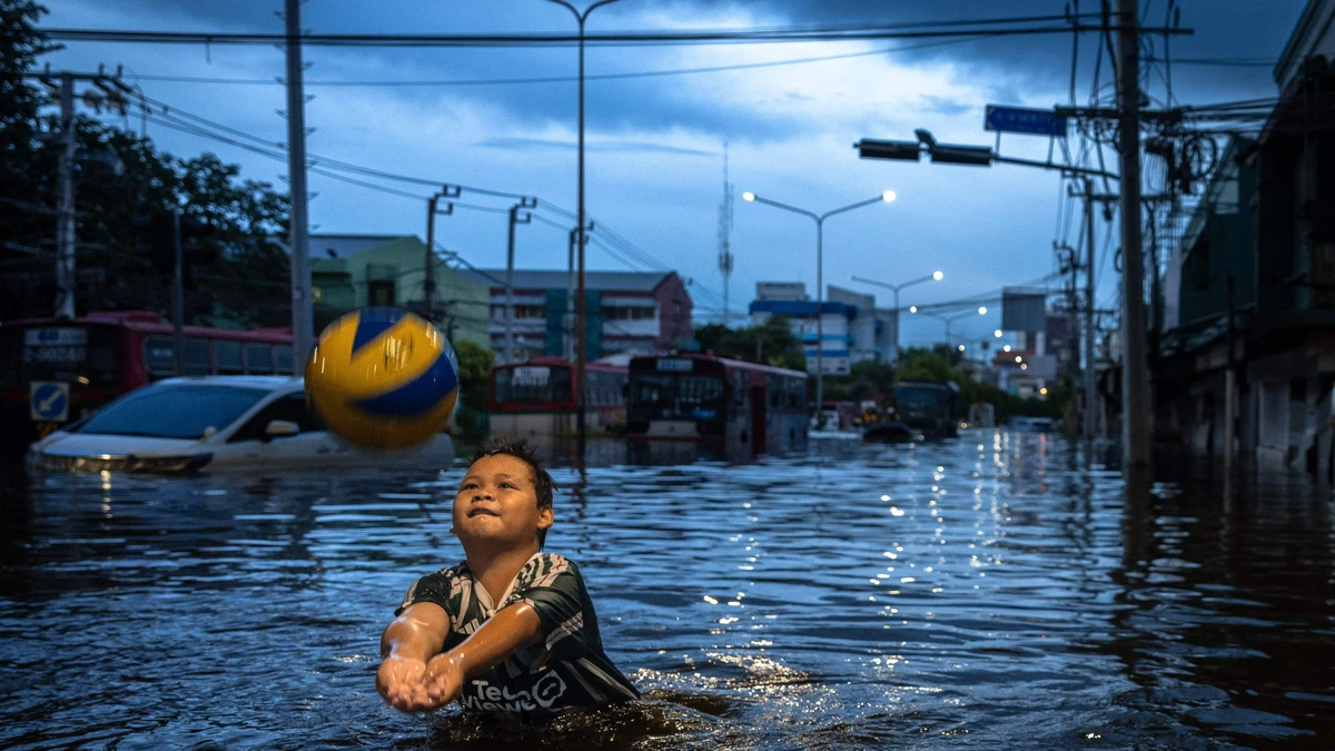Doden in Bangkok na ernstig noodweer