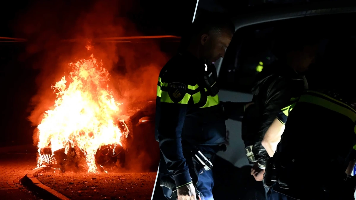 Heftige beelden: man wordt opgepakt na crash in McDrive Udenhout