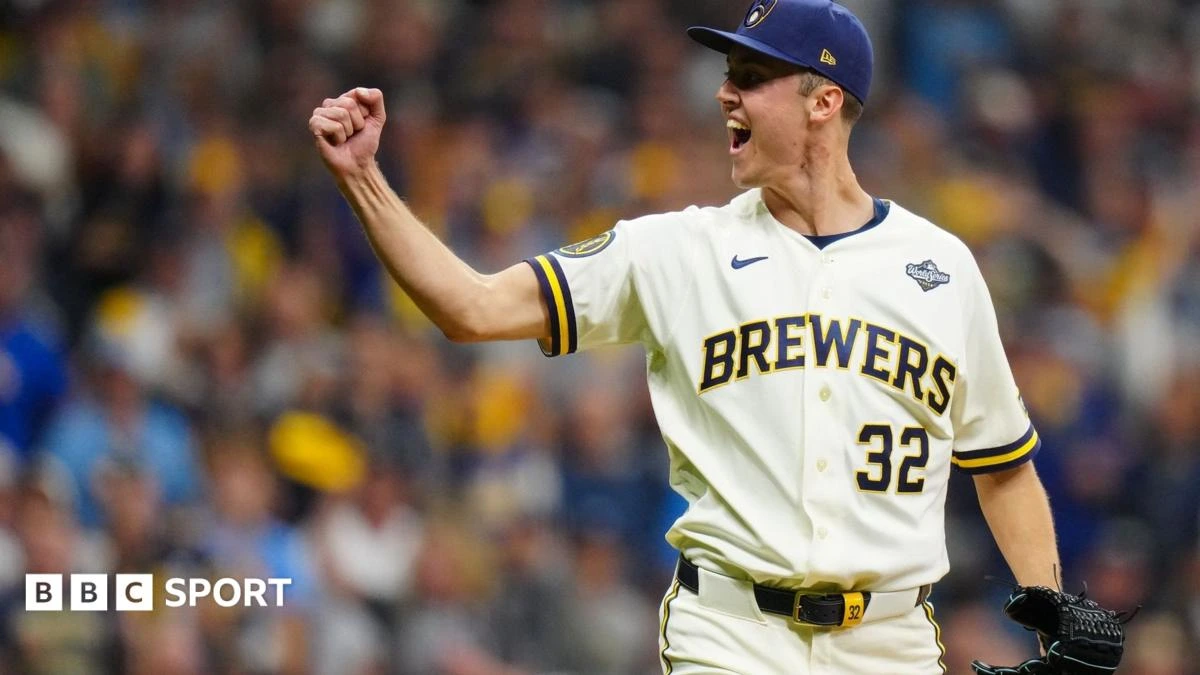 Fastest pitch in World Series history as Brewers win opener