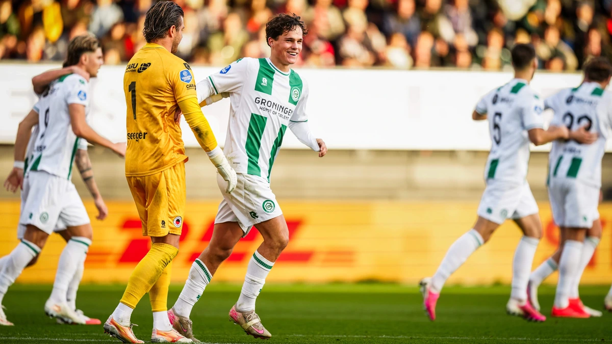 FC Groningen maakt gretig gebruik van ongekende blunders bij Excelsior en wint dik op Woudestein
