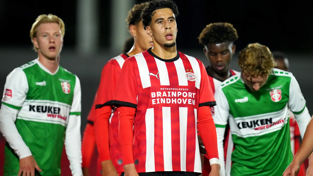 Eerste minuten voor Sami Ouaissa in Eindhoven, maar Jong PSV gaat onderuit